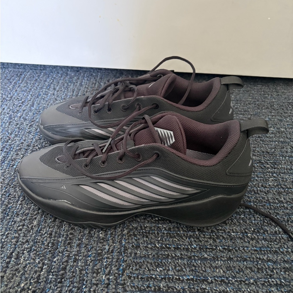 Black Adidas Basketball shoes